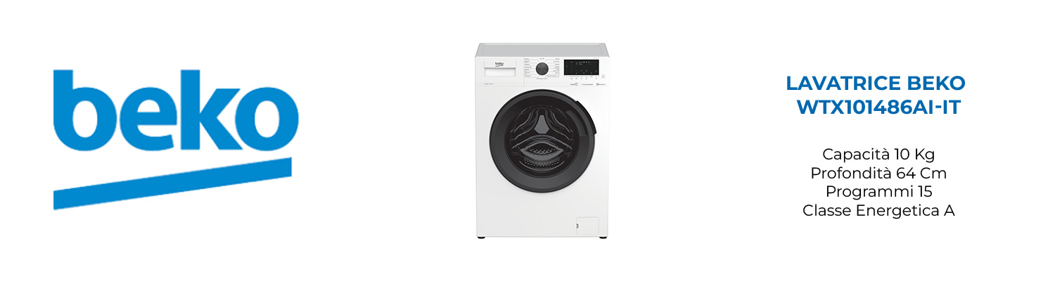 Lavatrice Beko WTX101486AI-IT